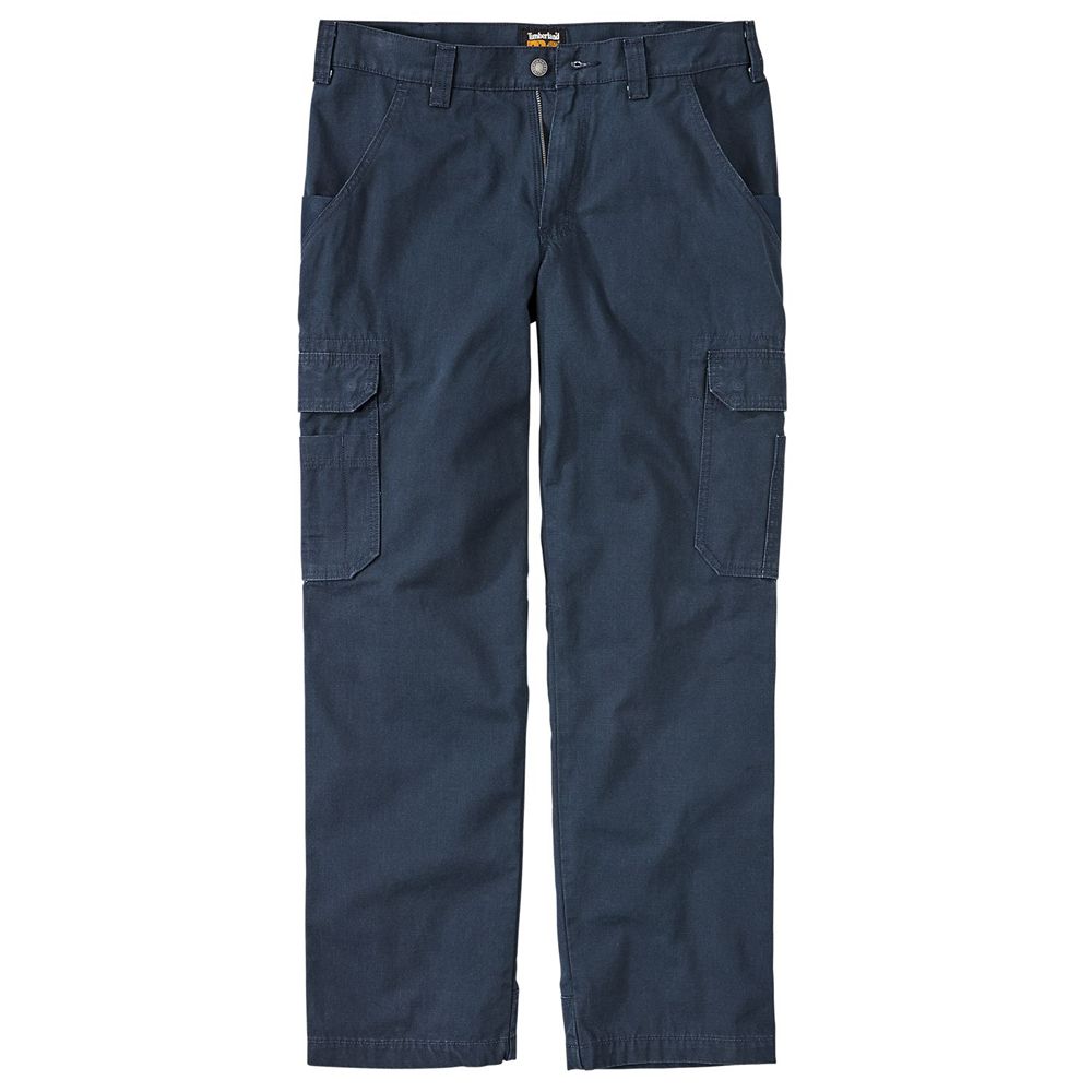 Pantaloni Timberland Barbati Bleumarin - Pro® Work Warrior Ripstop Utility - Romania - YGKHLU251